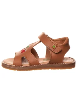 Leder-Sandalen in Hellbraun>El Naturalista Sale