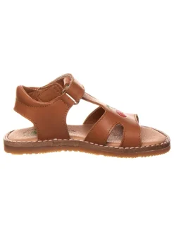 Leder-Sandalen in Hellbraun>El Naturalista Sale