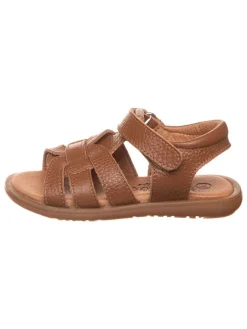 lamino Sandalen·Sandalen^Leder-Sandalen in Hellbraun