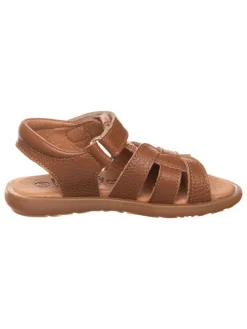 lamino Sandalen·Sandalen^Leder-Sandalen in Hellbraun