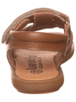 lamino Sandalen·Sandalen^Leder-Sandalen in Hellbraun