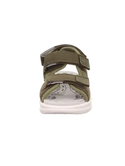 Leder-Sandalen in Khaki>superfit Sale