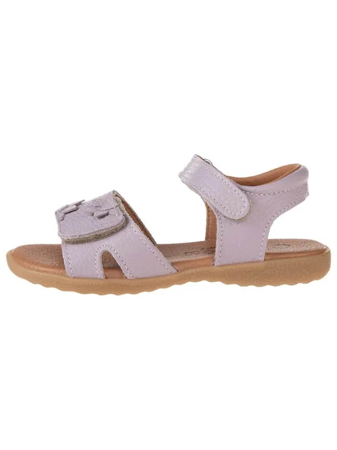 lamino Sandalen·Sandalen^Leder-Sandalen in Lila