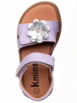 kmins Sandalen·Sandalen^Leder-Sandalen in Lila