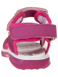 Leder-Sandalen in Pflaume><noscript><img width=