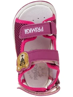 Leder-Sandalen in Pflaume><noscript><img width=
