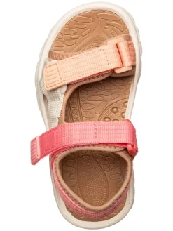 Leder-Sandalen in Pink><noscript><img width=