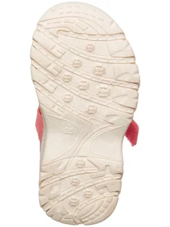 Leder-Sandalen in Pink><noscript><img width=