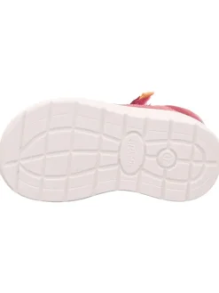 Leder-Sandalen in Pink><noscript><img width=