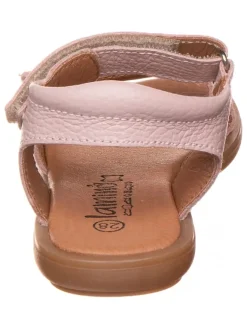 Leder-Sandalen in Rosa><noscript><img width=