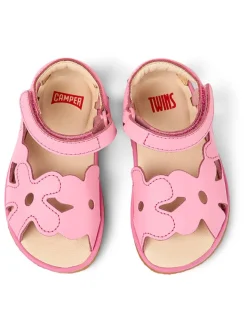 Camper Sandalen^Leder-Sandalen in Rosa