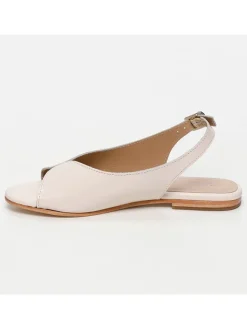 Leder-Sandalen in Rosa><noscript><img width=