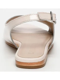 Leder-Sandalen in Rosa><noscript><img width=