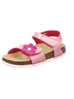 Leder-Sandalen in Rosa>superfit Best