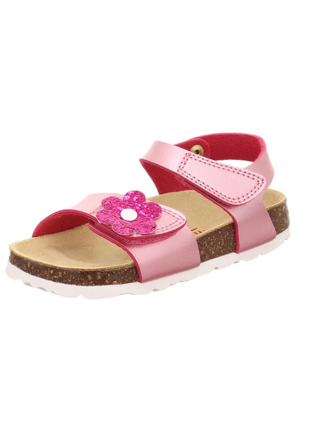 Leder-Sandalen in Rosa>superfit Best