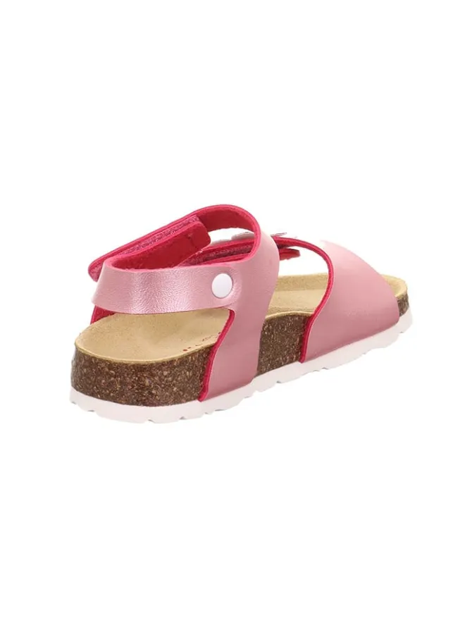 Leder-Sandalen in Rosa>superfit Best