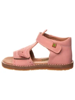 Leder-Sandalen in Rosa>El Naturalista Clearance