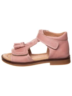 Leder-Sandalen in Rosa>POM POM Online