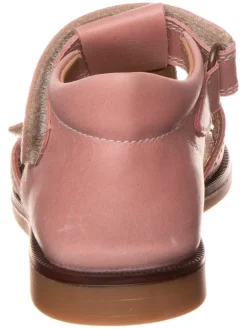 Leder-Sandalen in Rosa><noscript><img width=