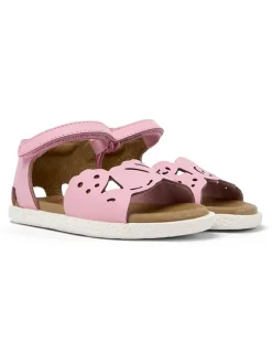 Camper Sandalen^Leder-Sandalen in Rosa