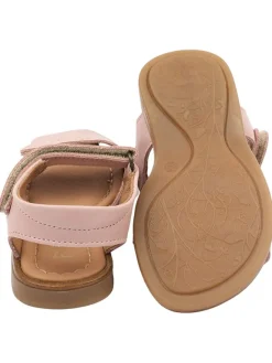 POM POM Sandalen·Sandalen^Leder-Sandalen in Rosa