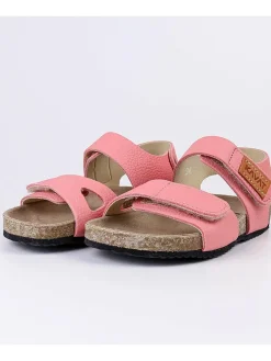KAVAT Sandalen^Leder-Sandalen in Rosa