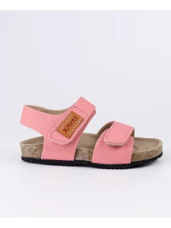 KAVAT Sandalen^Leder-Sandalen in Rosa