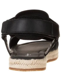 Pepe Jeans FOOTWEAR Sandalen & Pantoletten^Leder-Sandalen in Schwarz