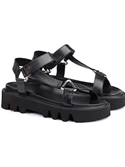 Leder-Sandalen in Schwarz>LLOYD Sale