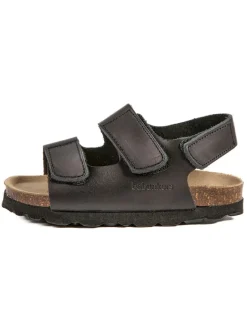 BABUNKERS Family Sandalen·Sandalen^Leder-Sandalen in Schwarz