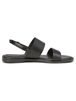 Leder-Sandalen in Schwarz><noscript><img width=