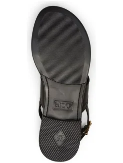Leder-Sandalen in Schwarz><noscript><img width=