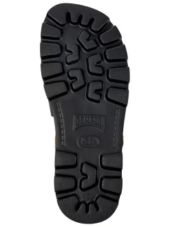 Leder-Sandalen in Schwarz><noscript><img width=