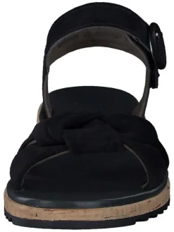 Leder-Sandalen in Schwarz><noscript><img width=