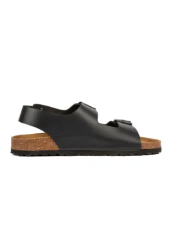 BABUNKERS Family Sandalen & Pantoletten^Leder-Sandalen in Schwarz