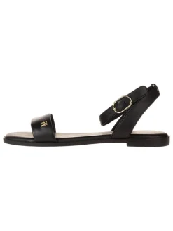 Leder-Sandalen in Schwarz>Tommy Hilfiger Discount