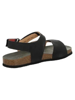Think! Sandalen & Pantoletten^Leder-Sandalen in Schwarz