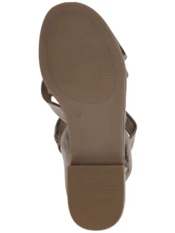 Caprice Sandalen^Leder-Sandalen in Taupe