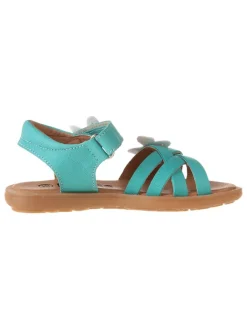 kmins Sandalen·Sandalen^Leder-Sandalen in Türkis