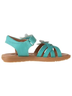 kmins Sandalen·Sandalen^Leder-Sandalen in Türkis