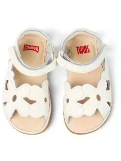 Camper Sandalen^Leder-Sandalen in Weiß
