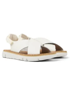Camper Sandalen^Leder-Sandalen in Weiß
