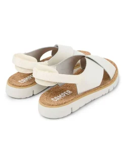 Camper Sandalen^Leder-Sandalen in Weiß