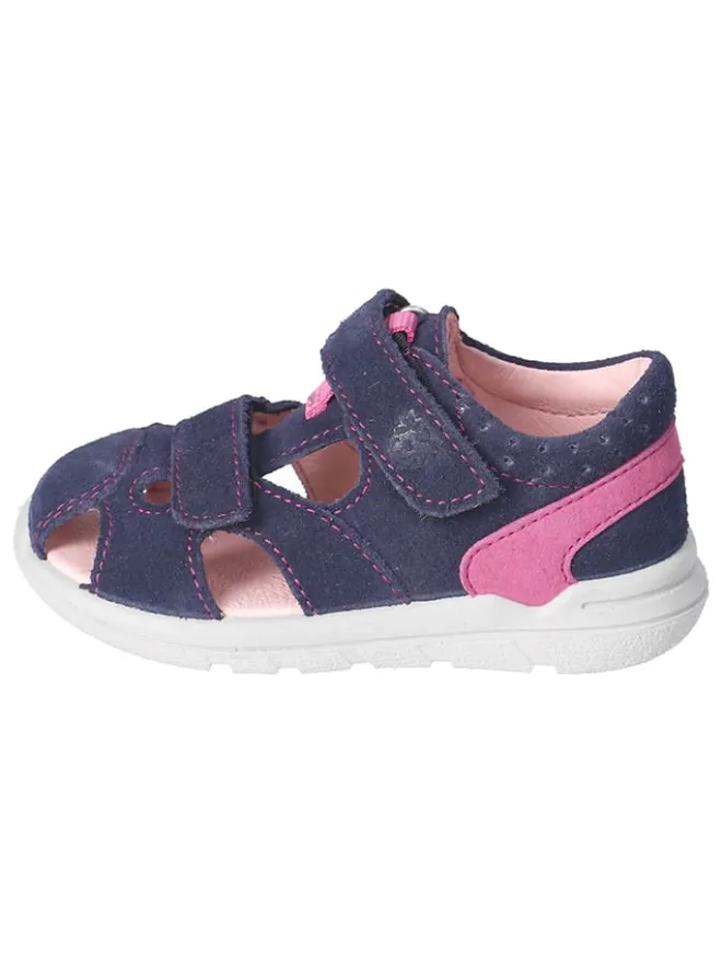 Leder-Sandalen "Kansi" in Dunkelblau>PEPINO Clearance