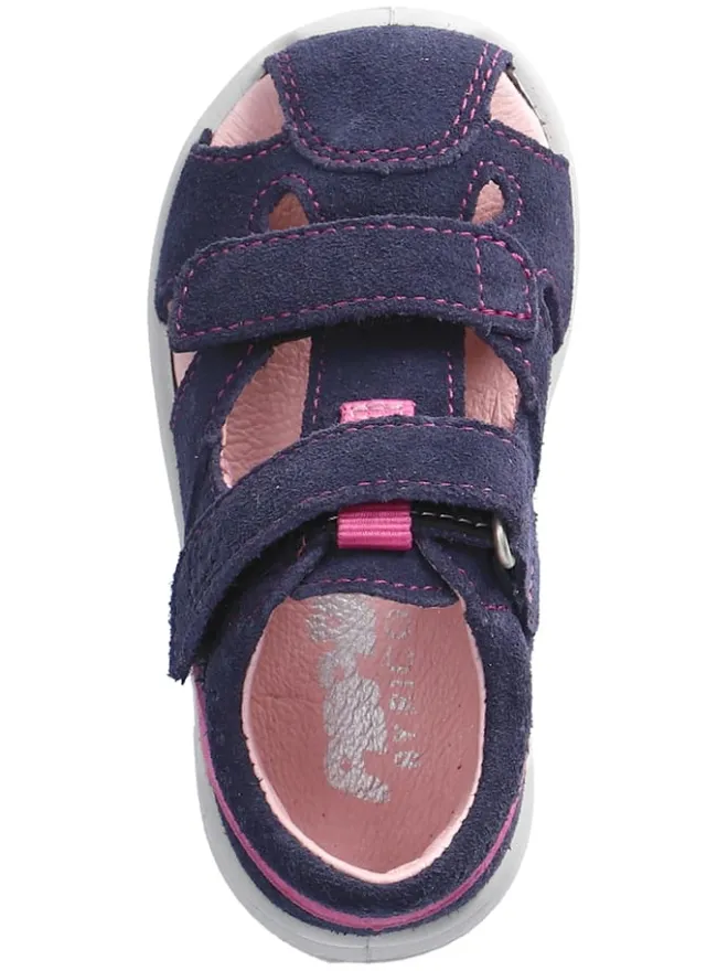 Leder-Sandalen "Kansi" in Dunkelblau>PEPINO Clearance