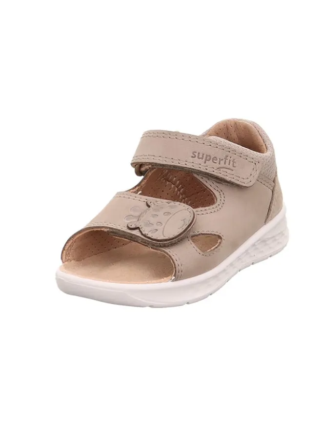 superfit Sandalen^Leder-Sandalen "Lagoon" in Hellbraun