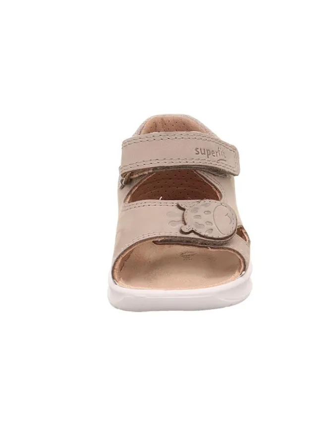 superfit Sandalen^Leder-Sandalen "Lagoon" in Hellbraun