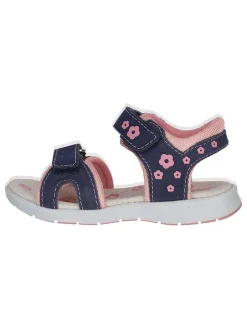 Lurchi Sandalen·Sandalen^Leder-Sandalen "Lisa" in Rosa/ Dunkelblau