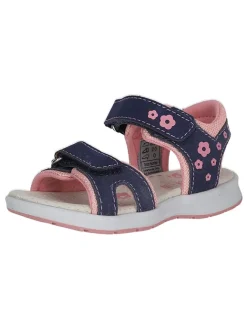 Lurchi Sandalen·Sandalen^Leder-Sandalen "Lisa" in Rosa/ Dunkelblau