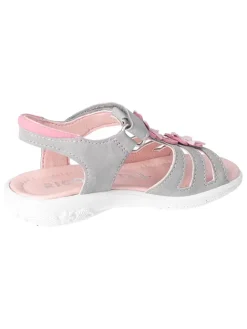 Leder-Sandalen "Lorena" in Hellgrau/ Rosa>Ricosta New